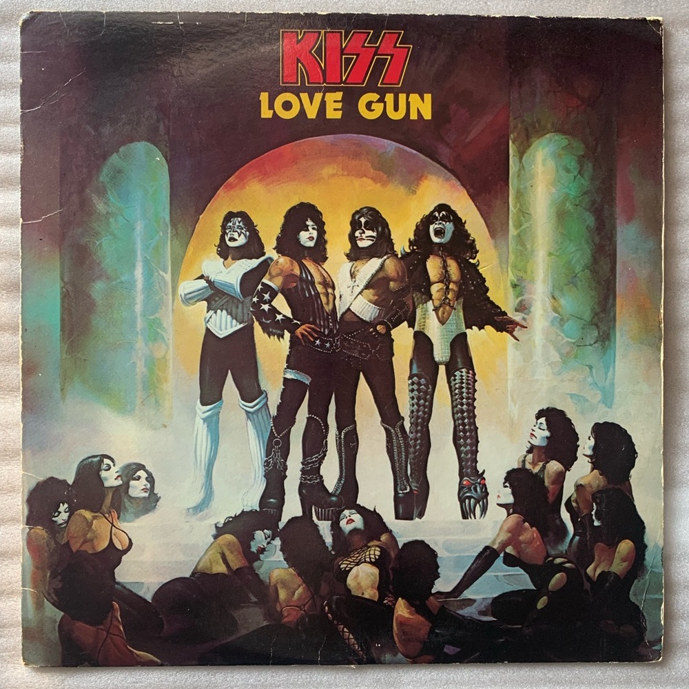Kiss Love Gun Vinyl LP Casablanca ‎Records 1977 
 (Original Vinyl Record)